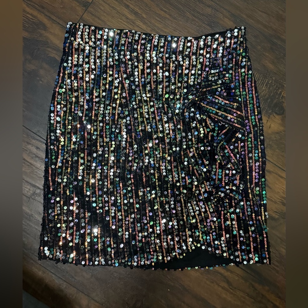 Sugarlips Multicolor Sequin Mini Skirt